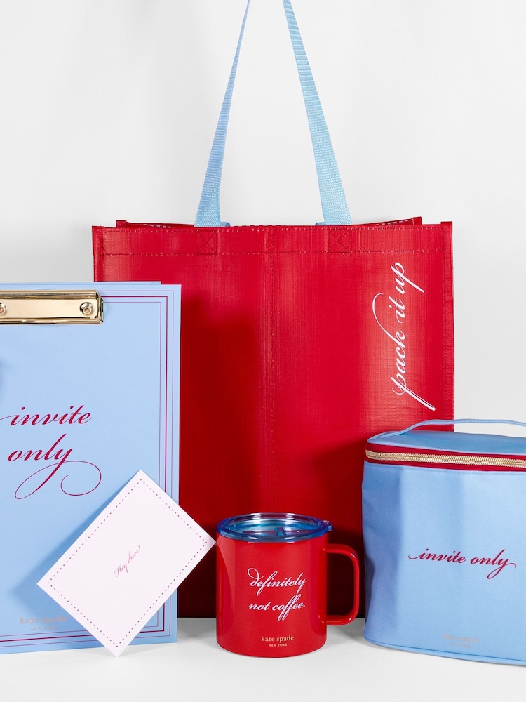 Kate Spade Red Stainless Steel Definitely Not Coffee Mug - Image 1 of 3