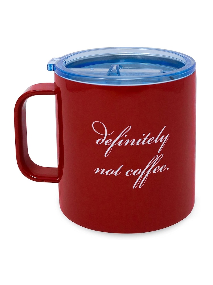 Kate Spade Red Stainless Steel Definitely Not Coffee Mug - Image 2 of 3