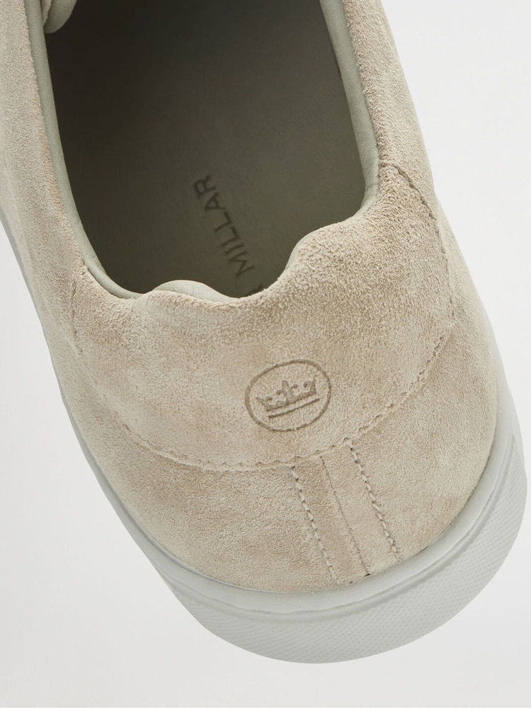 Peter Millar Natural Vantage Lite Suede Sneakers - Image 4 of 4