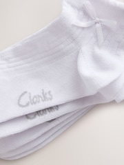 Belo - Clarks Clarks Back to School čarape za trenere sa mašnom 5 paket - Slika 7 od 8