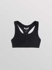 Pineapple Black Super Soft Yoga Panel Bra - Image 8 of 8