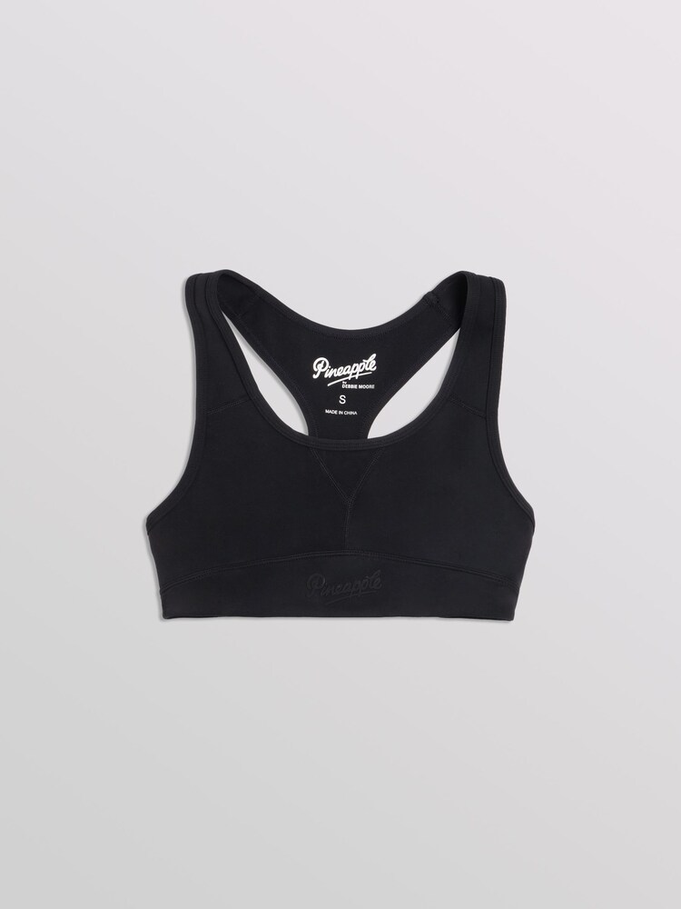 Pineapple Black Super Soft Yoga Panel Bra - Image 8 of 8
