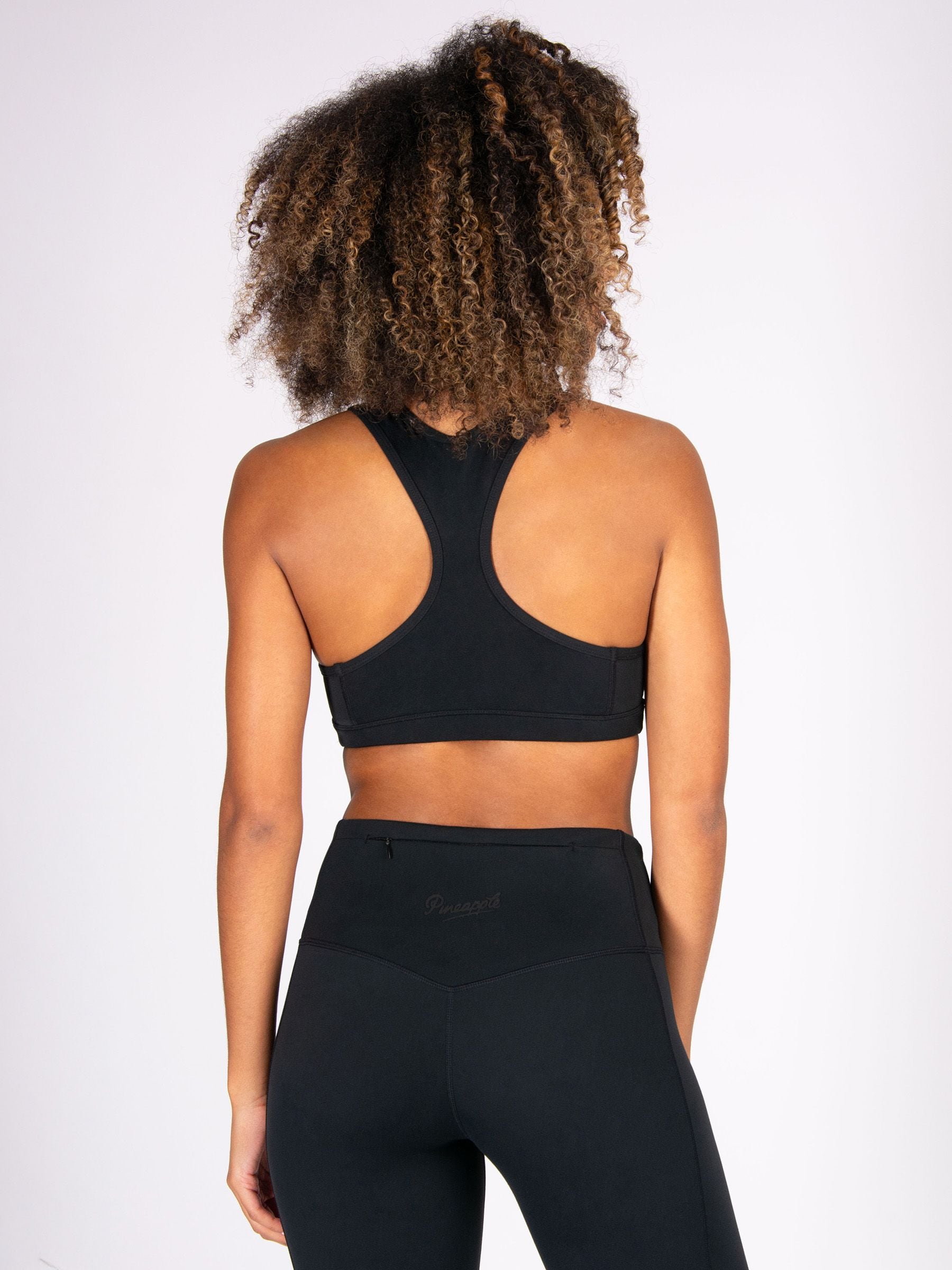 Buy Pineapple Black Super Soft High Waisted 7/8 Yoga Leggings from