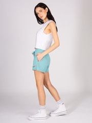 Pineapple Light Green Retro Shorts - Image 5 of 6