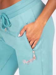 Pineapple Green Skinny Zip Joggers - Image 4 of 5