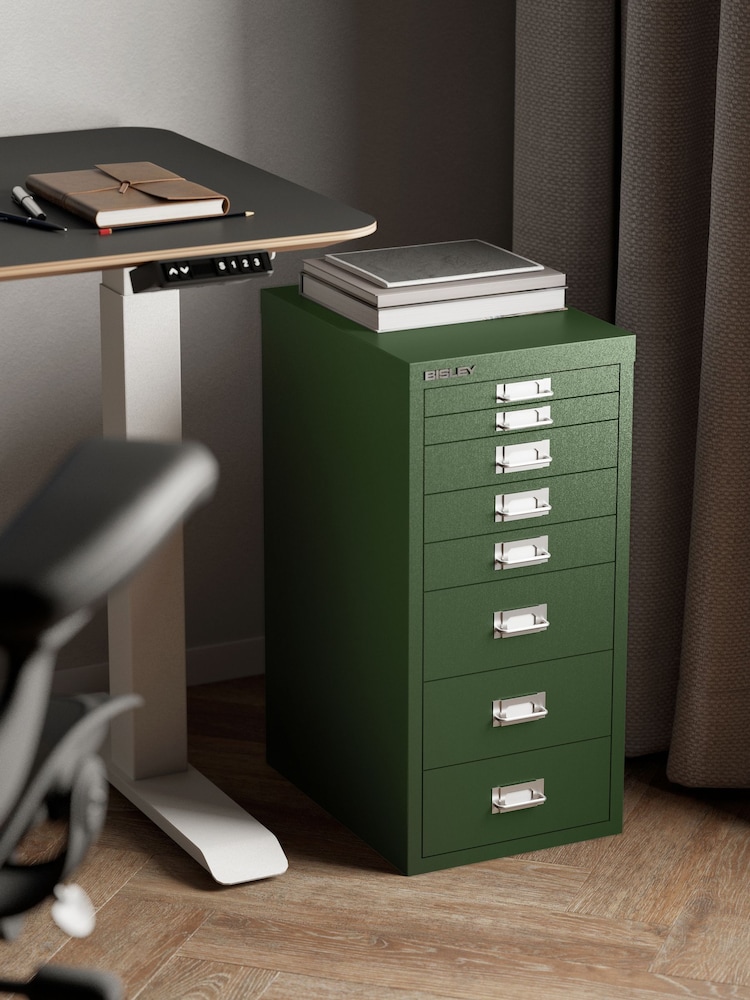 Bisley Olive Green MultiDrawer A4 Filing Cabinet - Image 1 of 3 Bisley Olive Green MultiDrawer A4 Filing Cabinet - Image 1 of 3