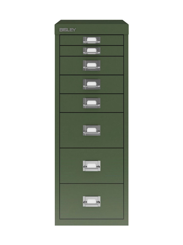 Bisley Olive Green MultiDrawer A4 Filing Cabinet - Image 2 of 3 Bisley Olive Green MultiDrawer A4 Filing Cabinet - Image 2 of 3