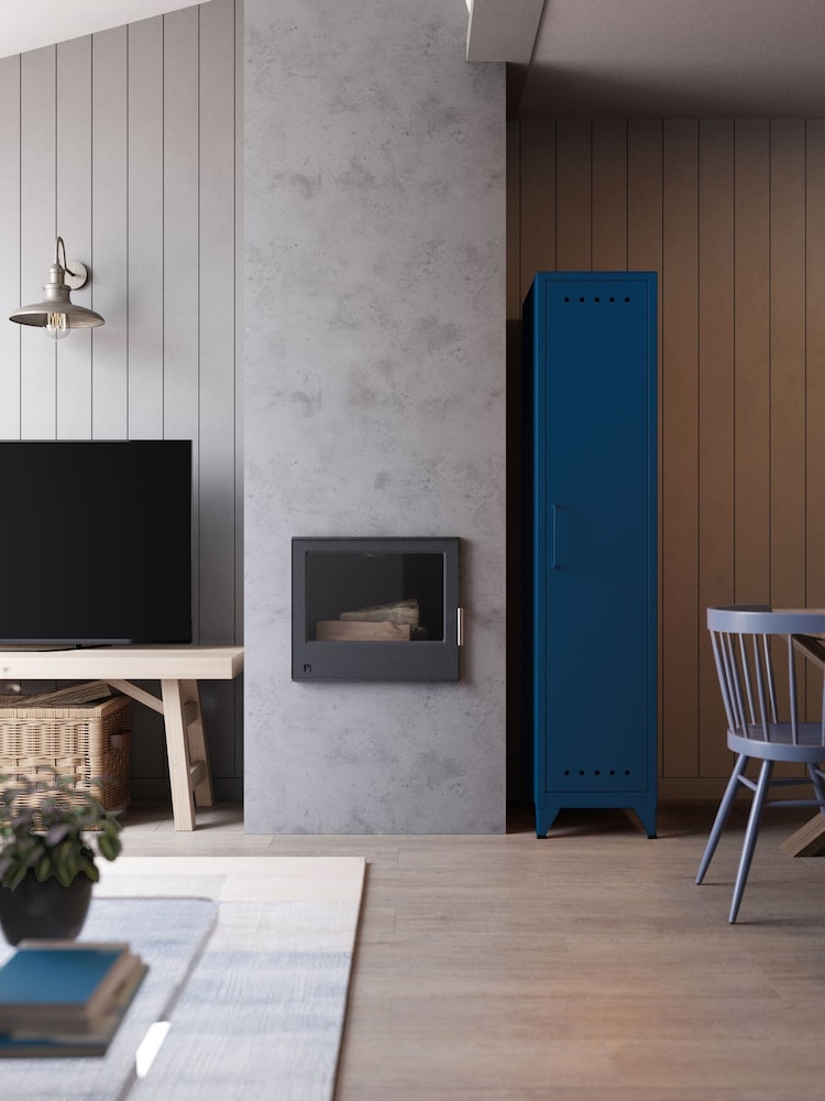 Bisley Prussian Fern Locker with Three shelves - Image 1 of 3 Bisley Prussian Fern Locker with Three shelves - Image 1 of 3