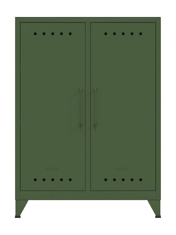 Bisley Olive Green Fern Middle Sideboard Shelves - Image 2 of 3 Bisley Olive Green Fern Middle Sideboard Shelves - Image 2 of 3