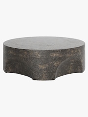 Abigail Ahern Brown Slate Pinch Coffee Table - Image 2 of 4