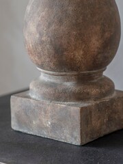 One.World Natural Lockton Urn Table Lamp - Image 4 of 4