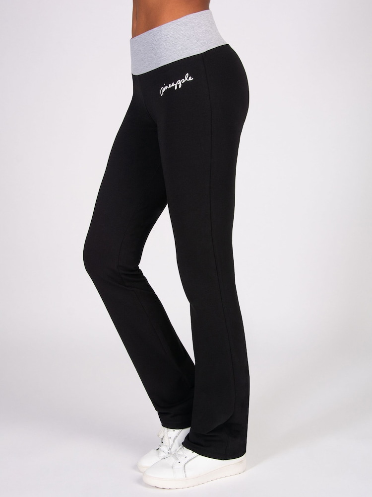 Pineapple Black Slim Fit Jersey Trousers - Image 1 of 6