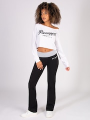 Pineapple Black Slim Fit Jersey Trousers - Image 3 of 6