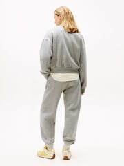 Tommy Hilfiger Flex Fleece Logo Relaxed Bomber Cardigan - Imagen 3 de 5