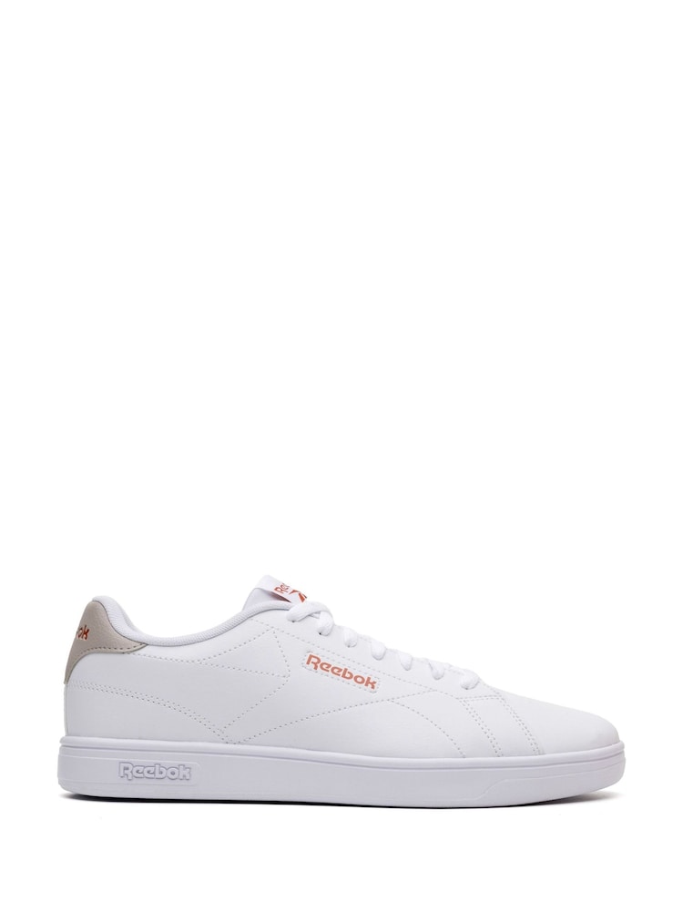 Reebok Court Clean White Trainers - Image 1 of 4