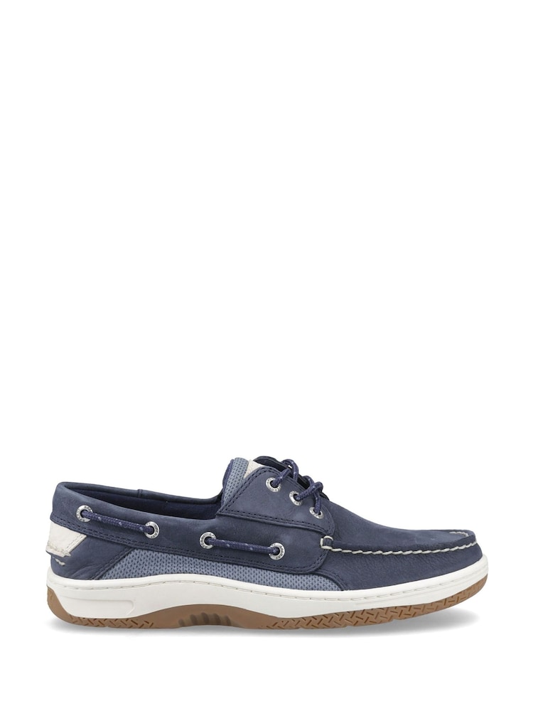 Sperry Blue Billfish 3 Eye Boat Shoes - Image 1 of 3 Sperry Blue Billfish 3 Eye Boat Shoes - Image 1 of 3