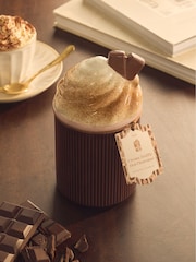 Hot Chocolate Brown Decorative Gourmand Ceramic Candle - Image 2 of 2