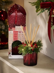 Festive Spice Red Light Up Wreath 180ml Reed Diffuser - Image 3 of 6