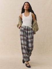 White Ribbed Racer Tank Vest Sleeveless Top - Image 4 of 9