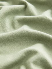 Grün - Mock Layer Short Sleeve Crew Neck T-Shirt - Bild 3 von 3