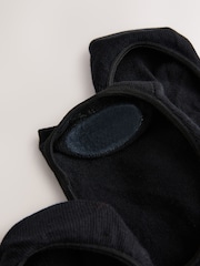 Black Low Cut Invisible Footsie Socks 7 Pack - Image 9 of 10