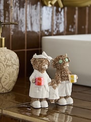 Natural Hamish The Highland Cow Family Bathroom Ornament - Image 1 of 5