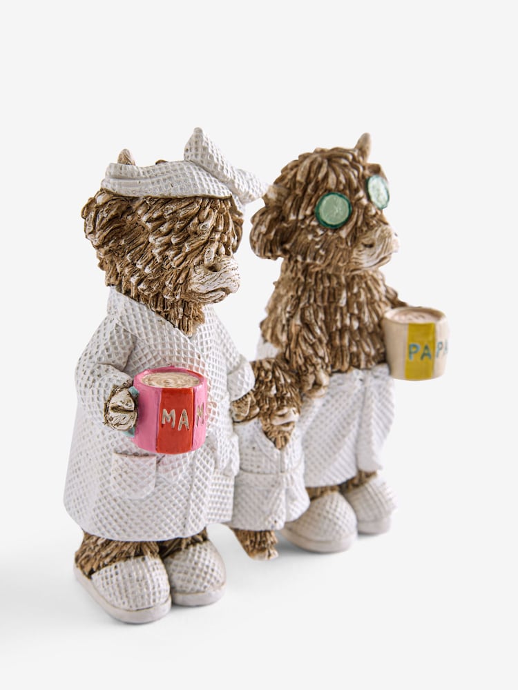 Natural Hamish The Highland Cow Family Bathroom Ornament - Image 5 of 5