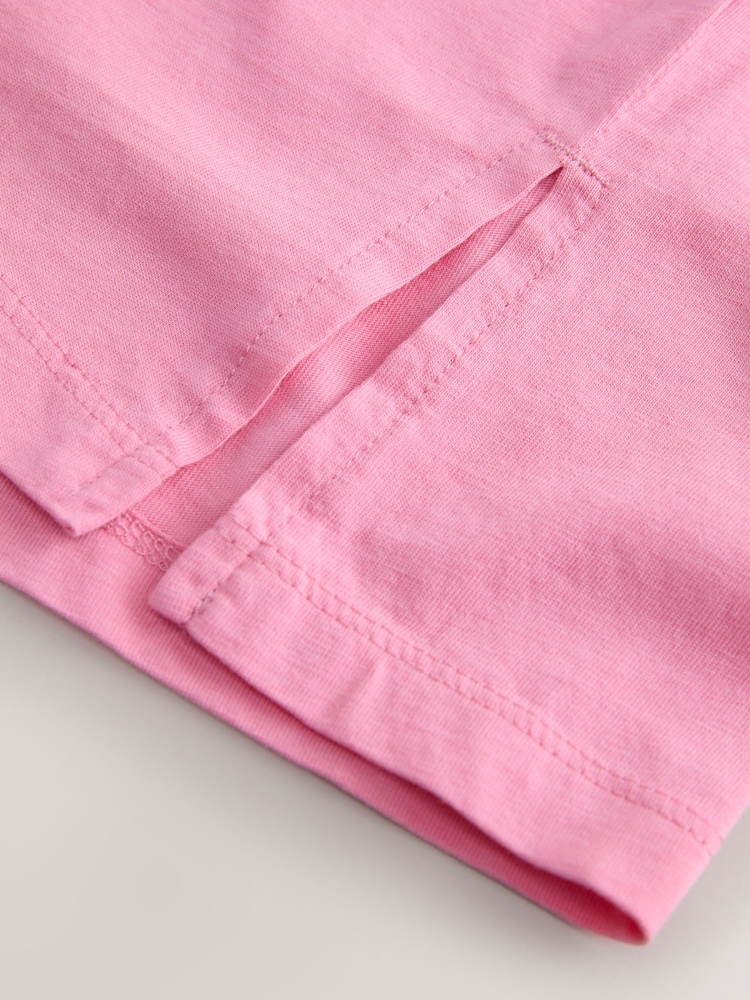 Pink Kitchen Disco Ball Graphic Crew Neck T-Shirt - Image 3 of 3