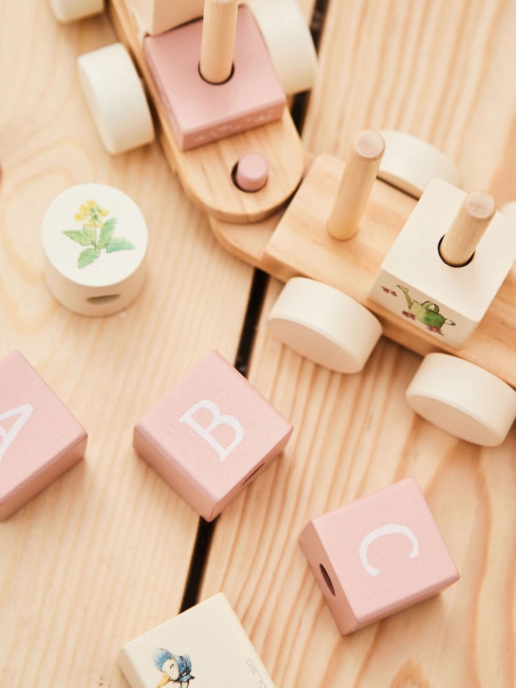 My 1st Years Personalised Flopsy Bunny Pull-Along FSC® Train - Image 4 of 4 My 1st Years Personalised Flopsy Bunny Pull-Along FSC® Train - Image 4 of 4