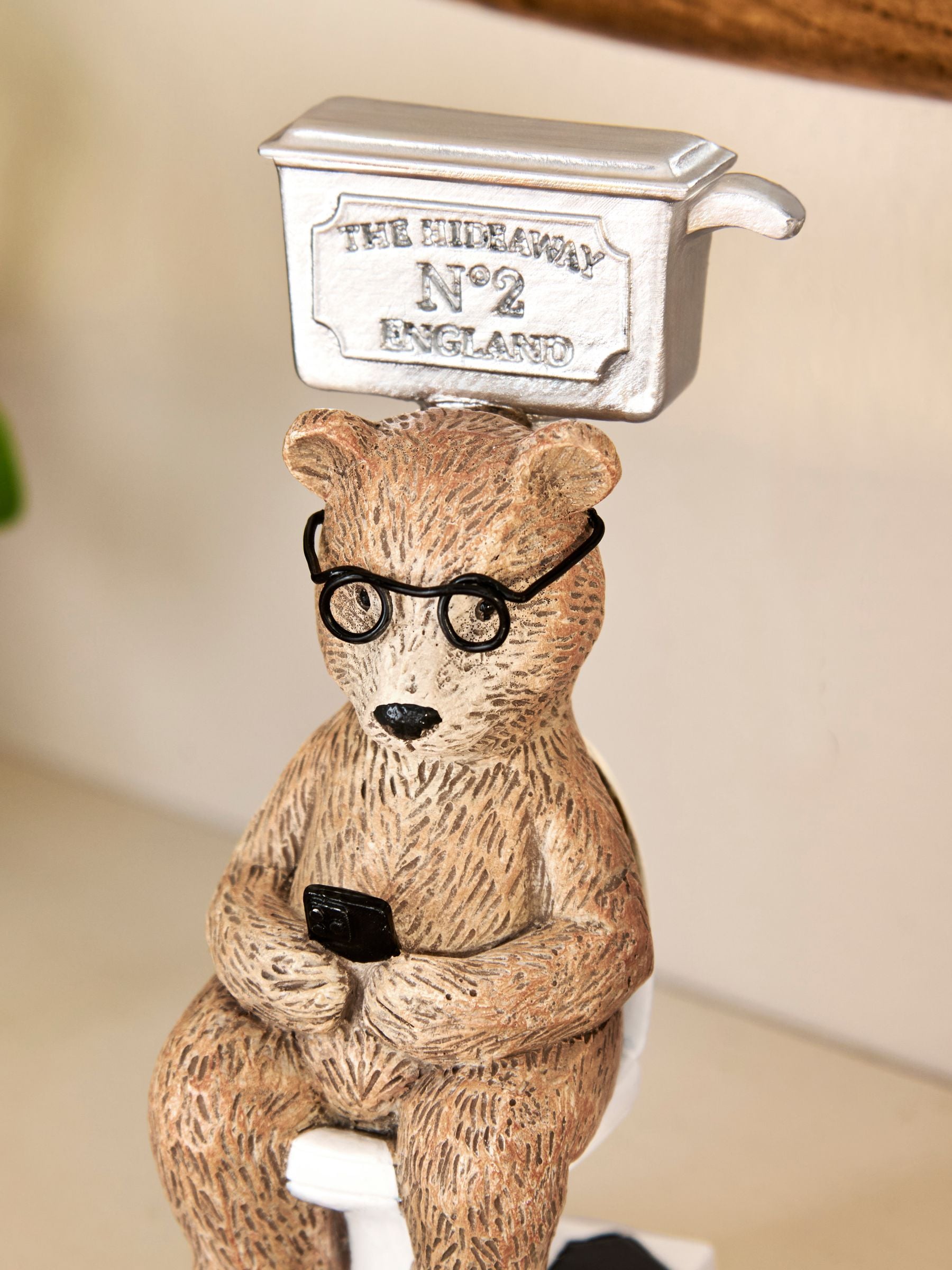 オーナメント　コックのくまさん Next：日本 Bertie Bear クマ バスルーム オーナメント from Next Japan