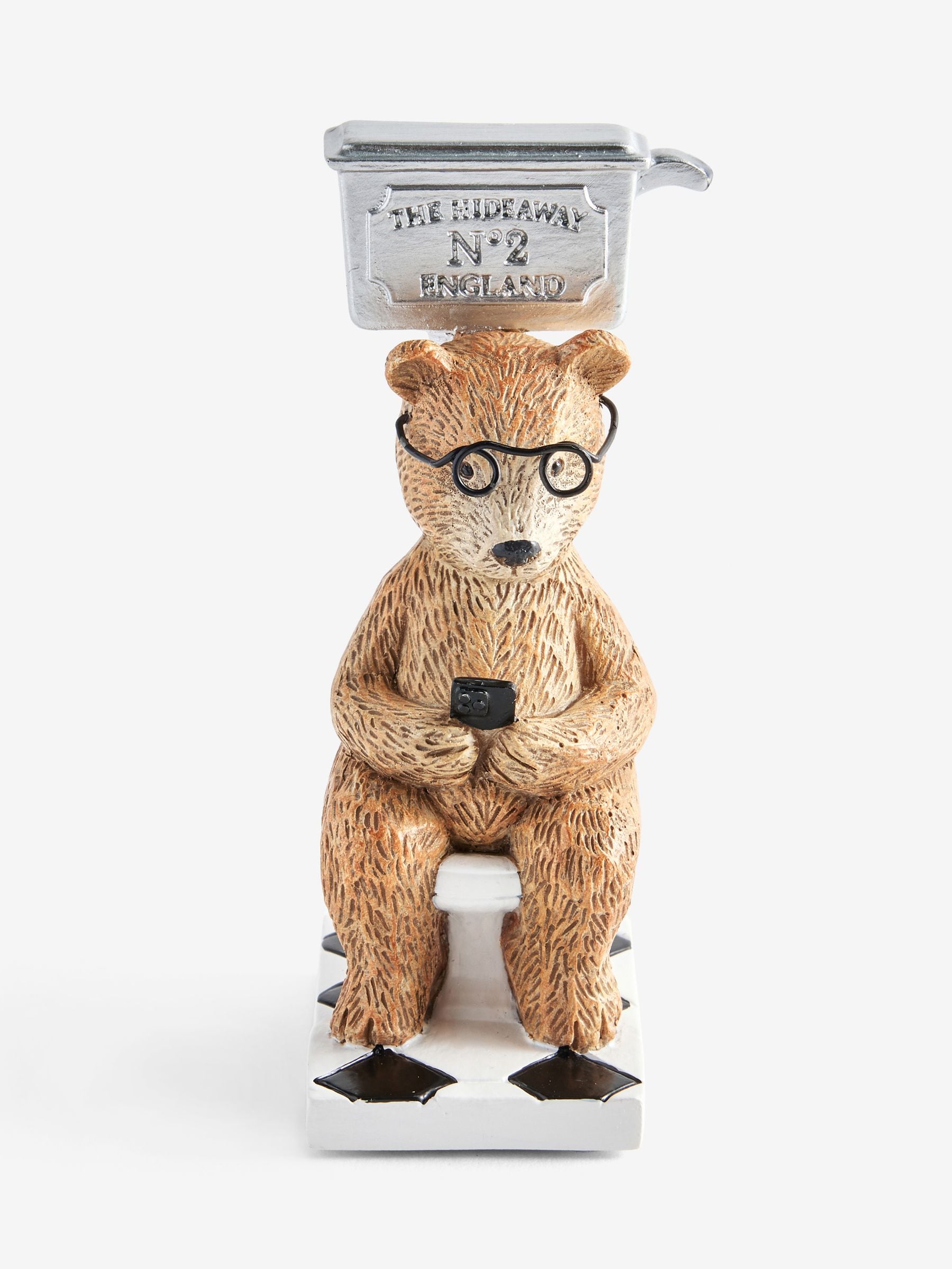 Next：日本 Bertie Bear クマ バスルーム オーナメント from Next Japan