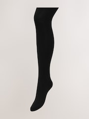 Black 7 Pack 100 Denier Opaque Tights - Image 2 of 2