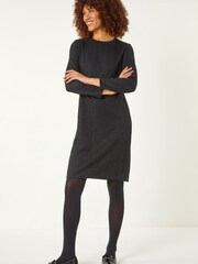 Roman Kabelstrikket teksturert Kjole - Bilde 2 av 5