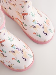 Pink Unicorn Handle Wellies - Image 4 of 5