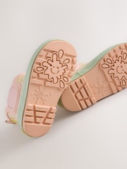 Sage Green Floral Chelsea Wellies - Image 4 of 5