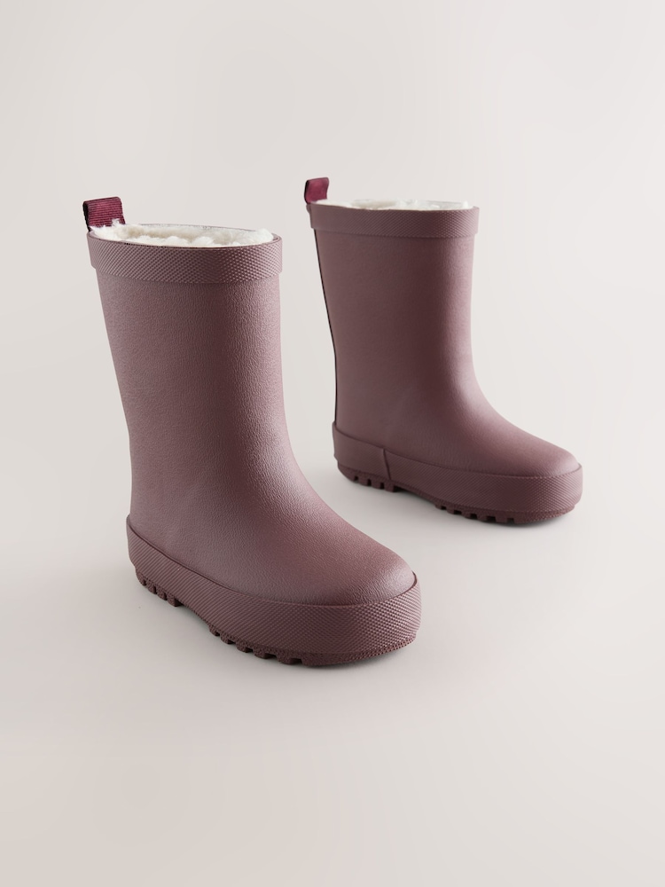 Burgundy Red Wellies - Image 1 of 5