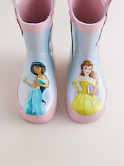 أزرق/وردي - Disney Princess Handle Wellies - Image 4 of 6