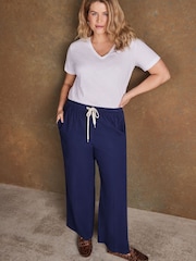 Live Unlimited Blue Baby Cord Trousers - Image 3 of 7