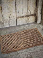 Garden Trading Natural Wire Scraper Doormat - Image 1 of 2