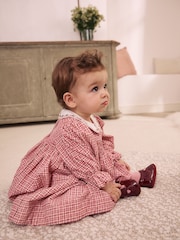 Burgundy Red Baby T-Bar Shoes (0-18mths) - Image 9 of 9