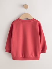 Red Truck Printed Crew Neck Sweat Top (3mths-7yrs) - Image 6 of 8