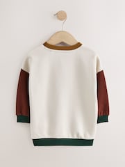 Voiture color block - Sweat imprimé Col rond (3mois-7ans) - Image 2 de 4