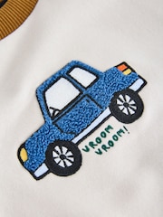 Voiture color block - Sweat imprimé Col rond (3mois-7ans) - Image 3 de 4