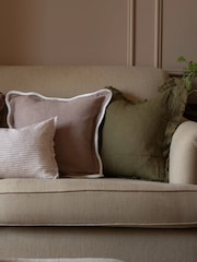 Ellenvale Interiors Pink Chloe Scalloped Edge Cushion Cover - Image 3 of 6