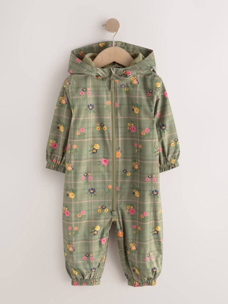 Grønternet - Vandtæt trykt puddlesuit (3mdr.-7år) - Billede 1 af 4 Grønternet - Vandtæt trykt puddlesuit (3mdr.-7år) - Billede 1 af 4