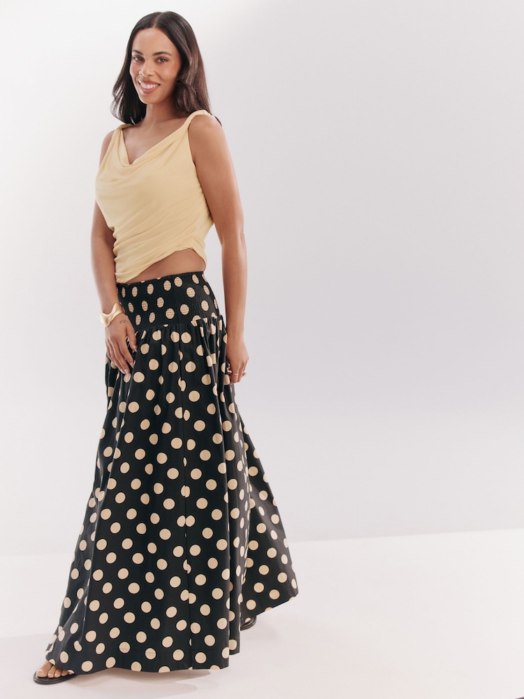 Butter Yellow N. Premium Sleeveless Drape Top - Image 7 of 7 Butter Yellow N. Premium Sleeveless Drape Top - Image 7 of 7