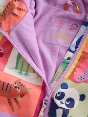 Multi Animals Waterproof Printed Puddlesuit (3mths-7yrs) - Image 4 of 5