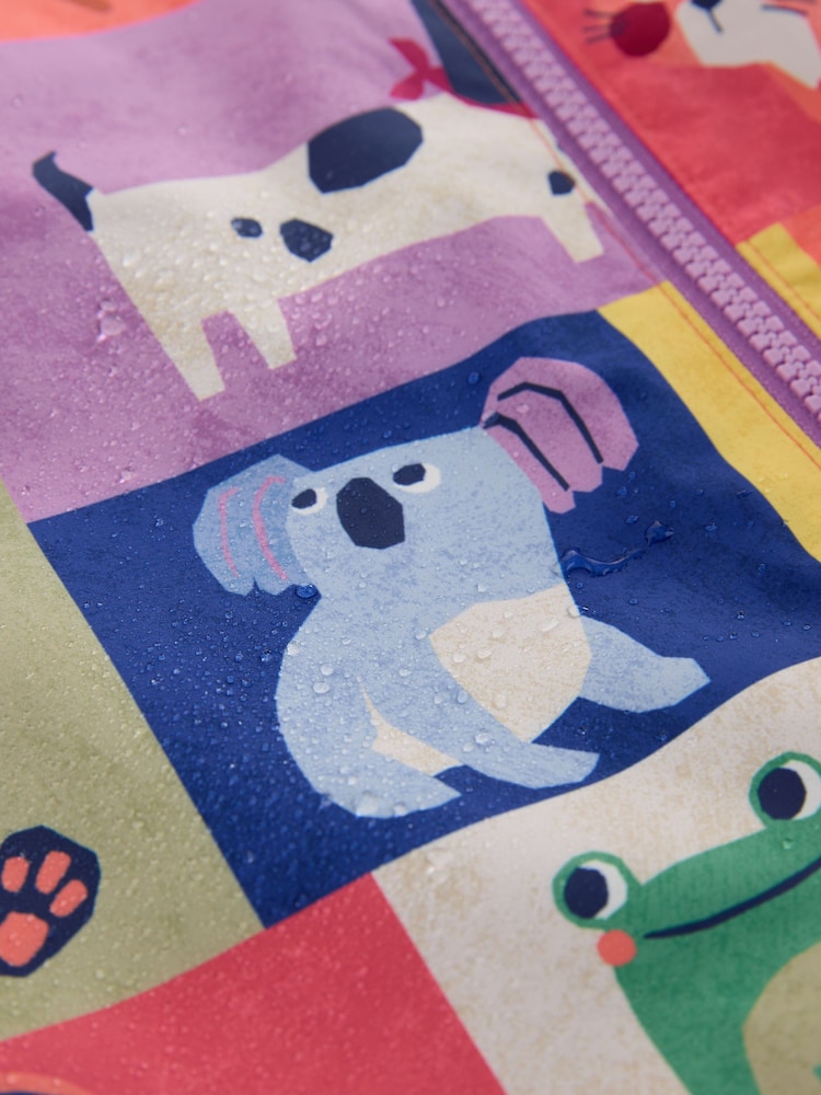 Multi Animals Waterproof Printed Puddlesuit (3mths-7yrs) - Image 5 of 5 Multi Animals Waterproof Printed Puddlesuit (3mths-7yrs) - Image 5 of 5