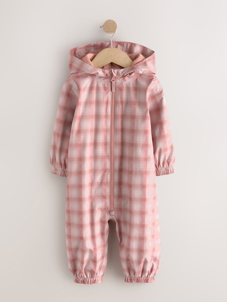 Pink tern - Vandtæt trykt puddlesuit (3mdr.-7år) - Billede 1 af 4 Pink tern - Vandtæt trykt puddlesuit (3mdr.-7år) - Billede 1 af 4