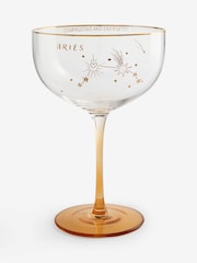 Gold Zodiac Star Sign Horoscope Cocktail Glass - Image 10 of 13